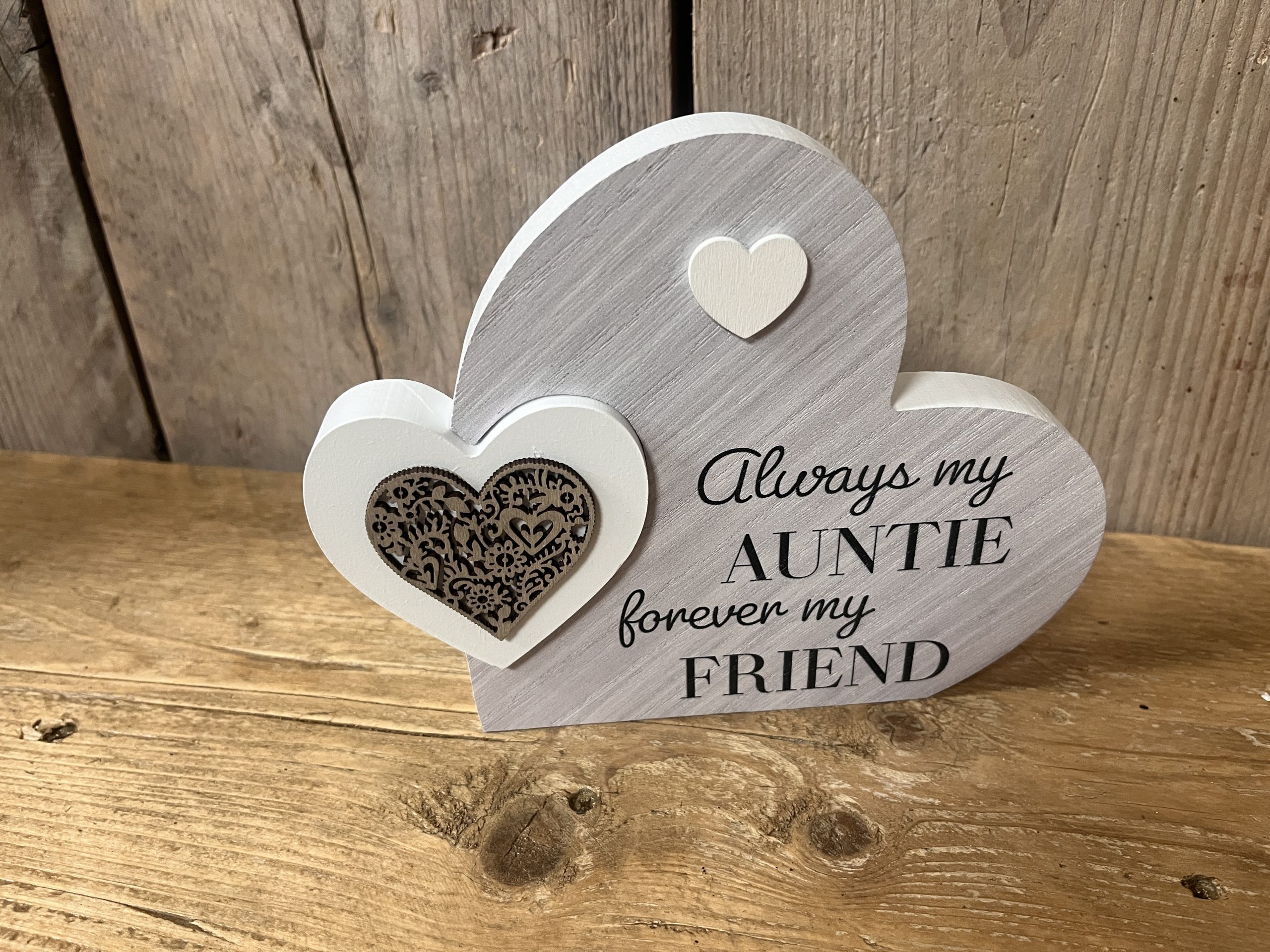 Always My Aunty Forever My Friend, Plaque